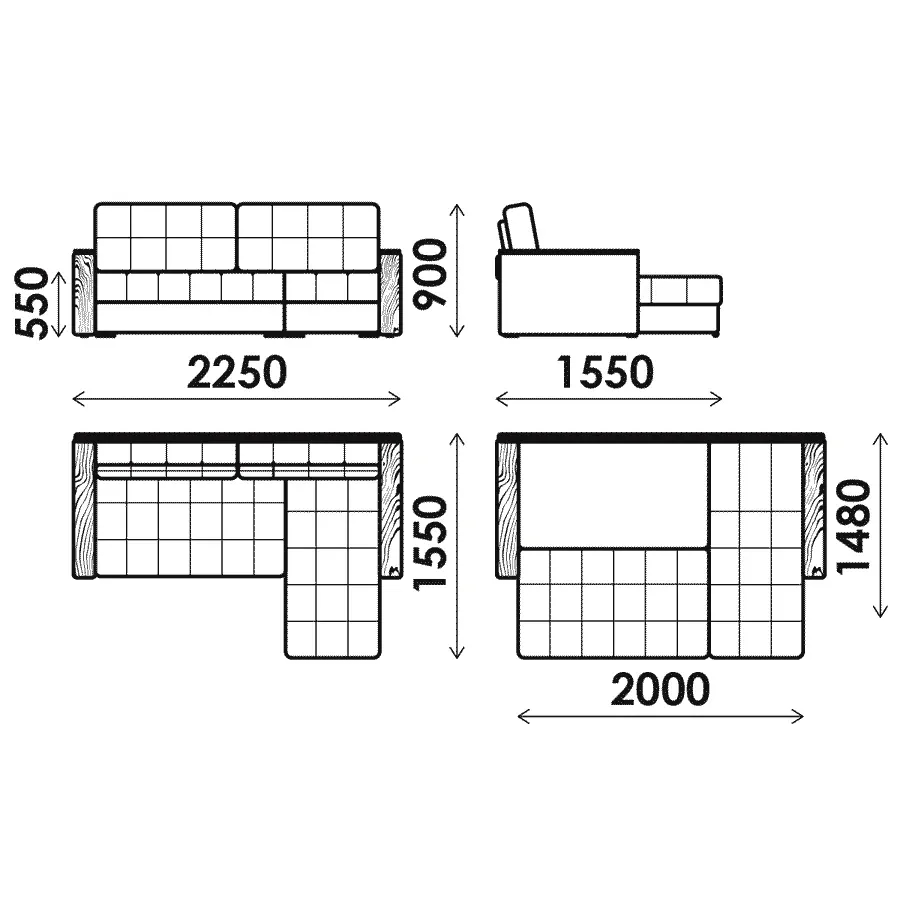Луксор 225x155 см - изображение №5