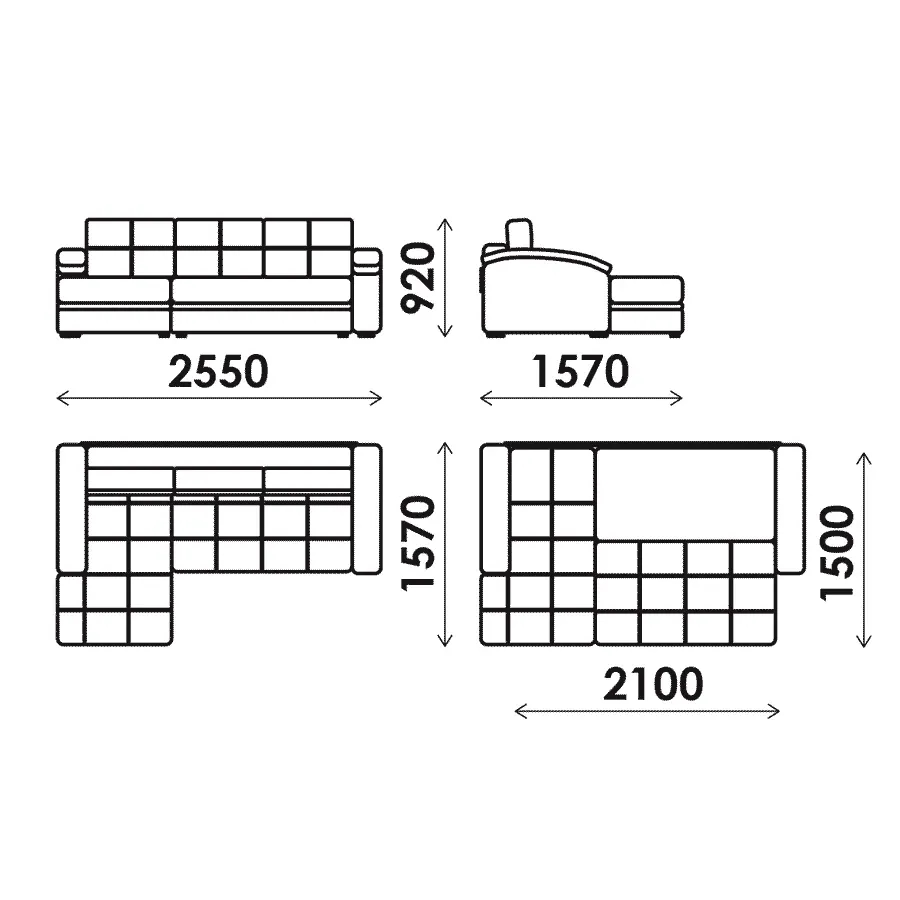 Мадрид 255x157 см - изображение №2